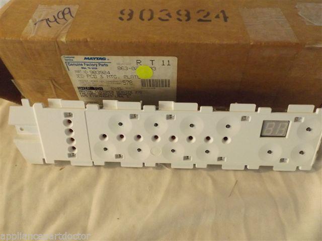 MAYTAG/ADMIRAL/MAGIC CHEF DISHWASHER 903924 Pcb & Mtg. Plate NEW IN BOX MAYTAG/ADMIRAL/MAGIC CHEF DISHWASHER 903924 Pcb & Mtg. Plate NEW IN BOX